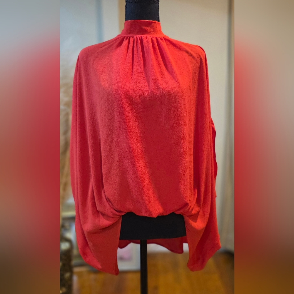 Tyche Vibrant Red Blouse